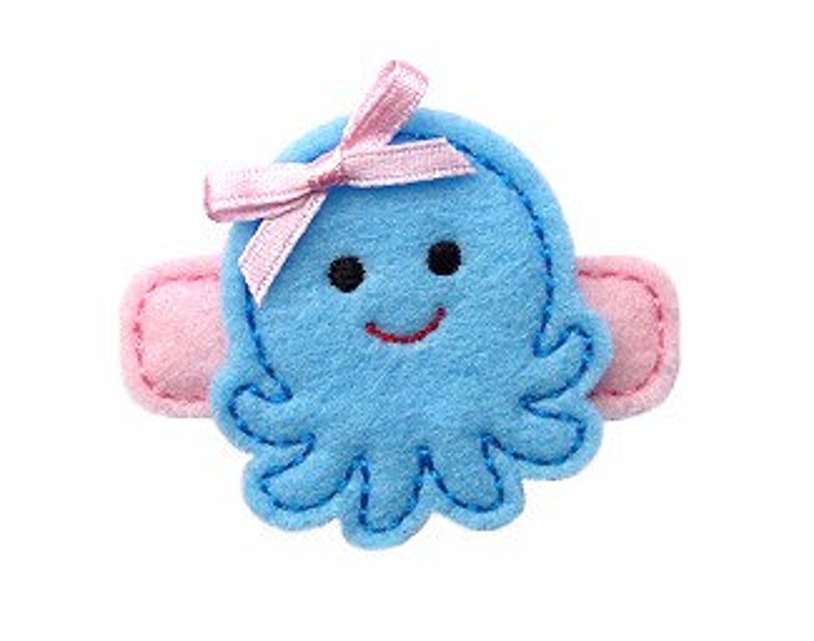 Octopus Hair Clips Girls Hair Accessories Alligator Clips Etsy