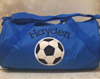 Soccer Bag - Duffel Bag - Overnight Bag - Sports Bag - Sleepover Bag - Weekend Bag - Personalized Duffel Bag -Monogram Bag