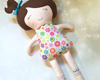 Baby Doll - Personalized Dolly - Doll - Monogram Doll - Baby Shower Gift - Birthday Gift - New Baby - Siblings Gift - My First Doll - Plush