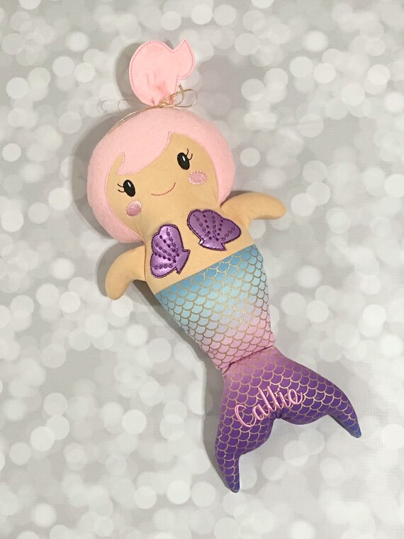 Mermaid Doll Personalized Plush Mermaid Mermaid Toy - Etsy Mermaid Doll Personalized Plush Mermaid Mermaid Toy - Etsy
