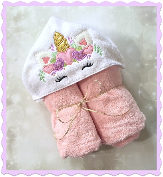 Hooded Towel Unicorn Towel Unicorn Hooded Towel Unicorn Etsy