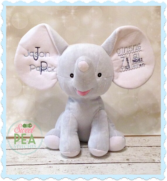 elephant stuffie