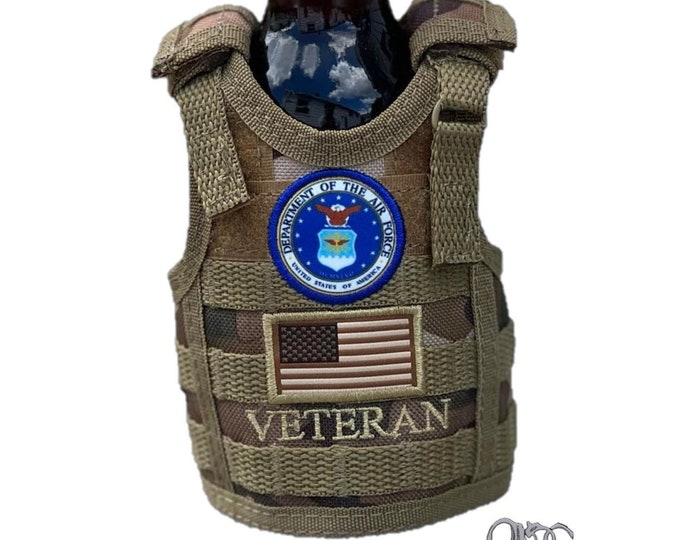 Air Force Veteran Tactical Beverage Insulator