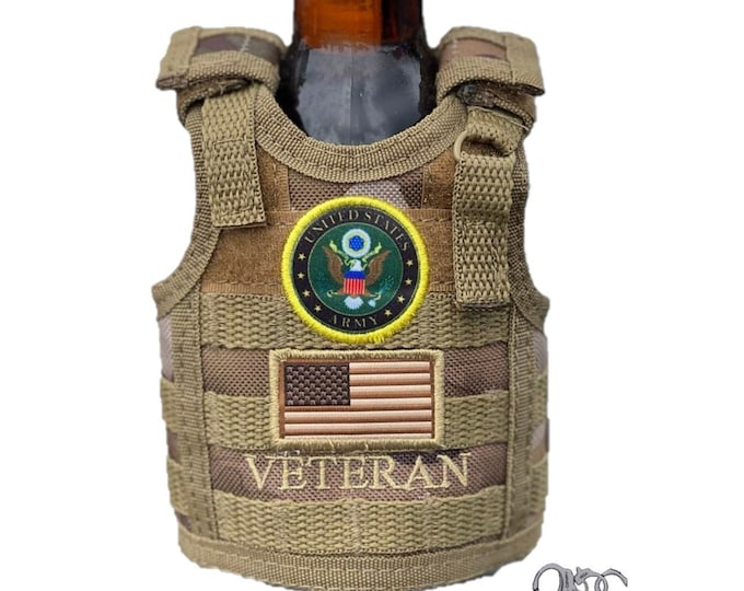 Army Veteran Tactical Beverage Insulator