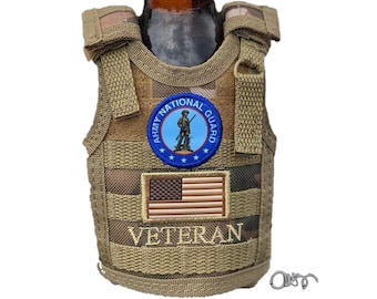 Army National Guard Veteran Tactical Beverage Insulator