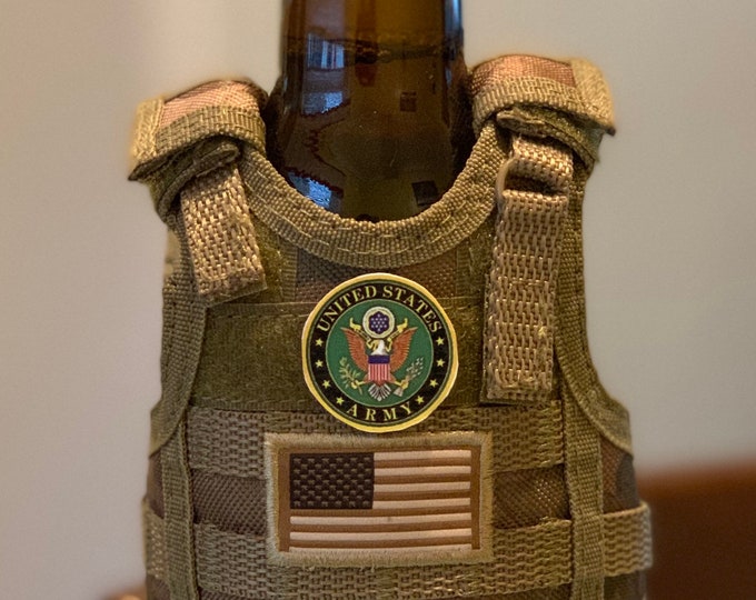 Military Active Duty Tactical Vest Beverage Insulator