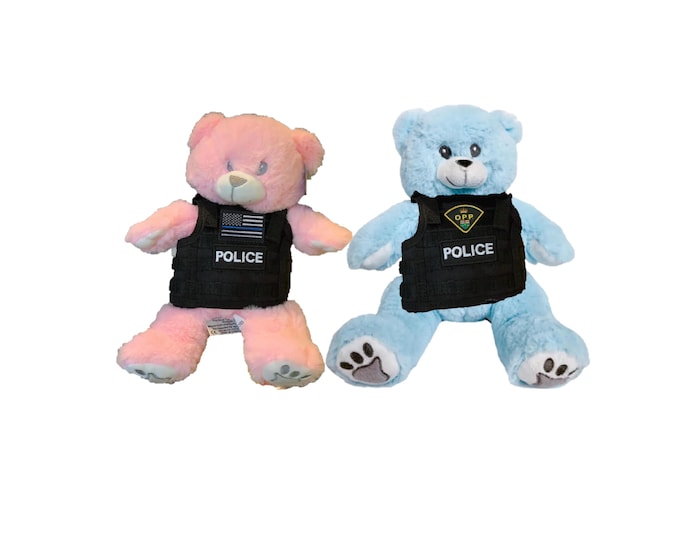 Tactical Teddy Bear with Vest - Military, Police Options