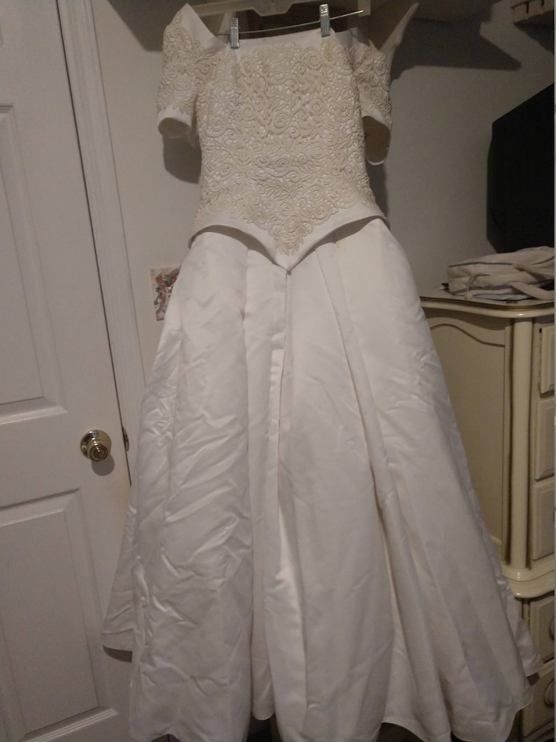 Vintage Ball Gown Wedding Dress image 1