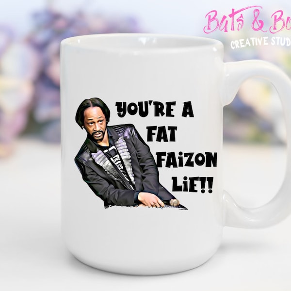 fat faizon lie mug, unnatural allegiance to losers mug,fat faizon lie, katt williams Interview, year of the truth 2024, funny mug, novelty