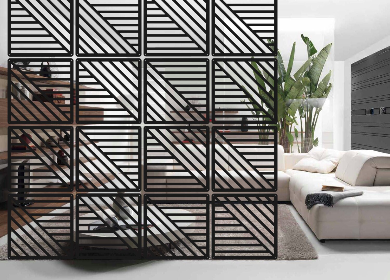 Room Divider. Interior partition. Room decor. 3 mm PVC Etsy