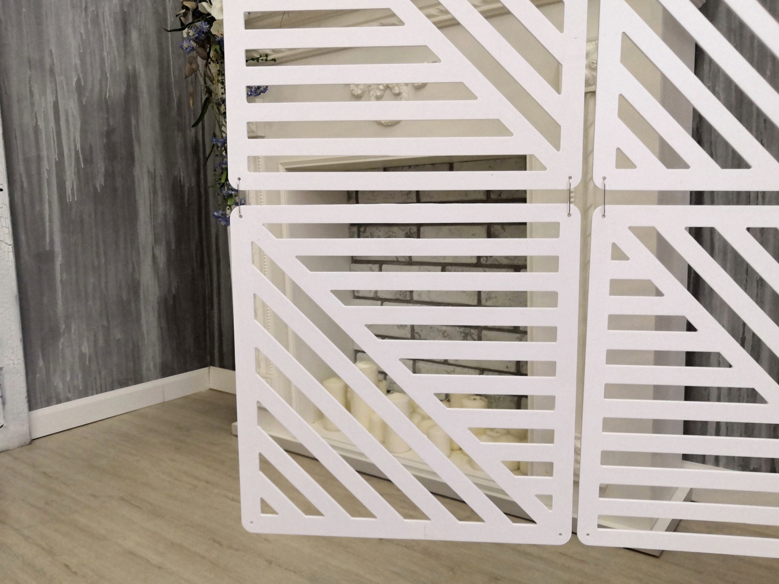 Room Divider. Interior partition. Room decor. 3 mm PVC Etsy