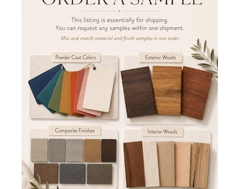 Custom Finish Sample Request