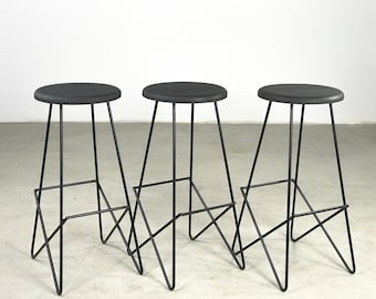 Custom Handmade Bespoke Restaurant Commercial Stool