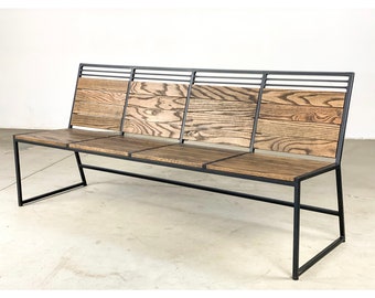 Custom Handmade Bespoke Restaurant Recreational Commercial Residential Patio Bench Seating Furniture Procurement