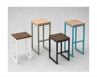 Customizable Handmade Commercial Restaurant Dining Bar Counter Seating Stool Interior Exterior Outdoor Patio Furniture Procurement FF&E