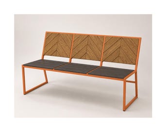 Customizable Commercial Residential Restaurant Dining Bench Chair Seating Interior Exterior Outdoor Patio Furniture Procurement FF&E