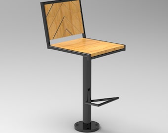 Custom Handmade Bespoke Restaurant Commercial Residential Dining Patio Chair Stool Furniture Procurement