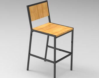 Custom Handmade Bespoke Restaurant Commercial Residential Dining Patio Chair Stool Furniture Procurement