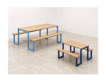Customizable Picnic Dining Table : ADA Compliant, Kids/Adult Sizes Restaurant, Commercial Furniture Procurement FF&E Interior Exterior