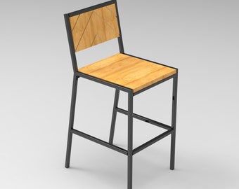 Custom Handmade Bespoke Restaurant Commercial Residential Dining Patio Chair Stool Furniture Procurement