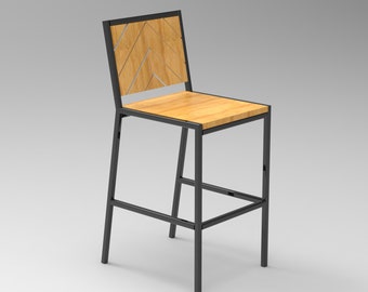 Custom Handmade Bespoke Restaurant Commercial Residential Dining Patio Chair Stool Furniture Procurement