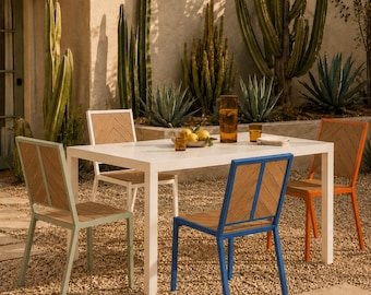 Customizable Commercial Residential Restaurant Dining Chairs Stackable Seating Interior Exterior Outdoor Patio Furniture Procurement FF&E