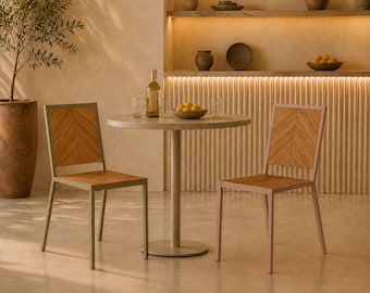 Customizable Commercial Residential Restaurant Dining Chairs Stackable Seating Interior Exterior Outdoor Patio Furniture Procurement FF&E