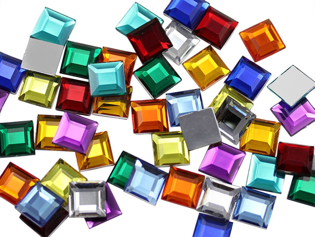 Assorted Colors Flat Back Acrylic Oval Gems 3 Sizes Plastic Rhinestones for  Crafts & Embelishments Costume Cosplay Jewels in Bulk 297PCS 