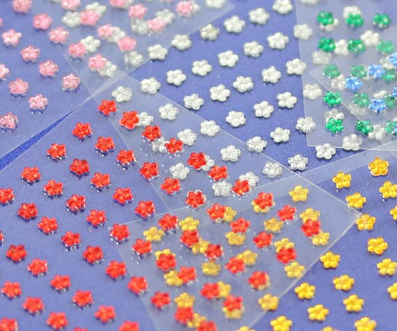 6mm SS30 Pink Self Adhesive Acrylic Rhinestones Plastic Face Gems Stick On  Body Jewels for DIY Cards and Invitations Crafts Bling Sticker - 5 Sheets 