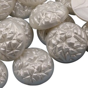Pearl PRL. Platte achterkant barokke cabochons Acrylsteentjes Plastic edelstenen Kostuumjuwelen Versieringen voor knutselen - 2 beschikbare maten