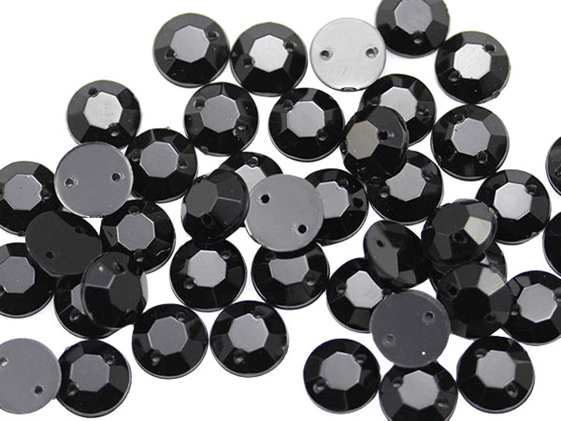 Black Sew on Stones - Etsy Black Sew on Stones - Etsy
