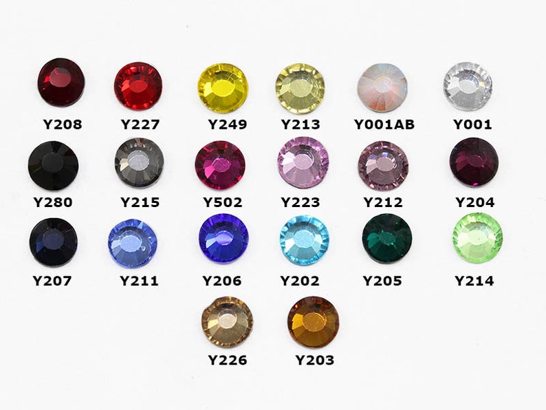 Heat Set Iron On Rhinestones Superior quality DMC 5 Available Sizes Hotfix Green Emerald Y205 Loose Hot Fix