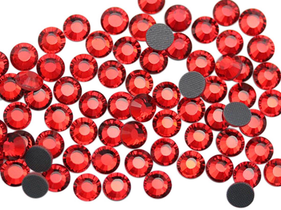 1400PCS SS20 4.5mm Hot Fix Rhinestones High Quality Heat Set Iron on ...