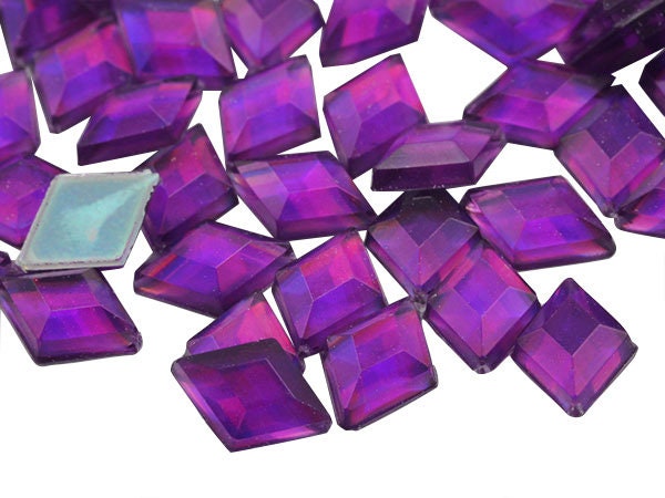 7500Pcs Dark Purple Rhinestones Flatback with B 7000 Glue for Crafts Clothes Clothing,Violet Rhinestones Deep Purple Flat Back Resin Crystal Gems