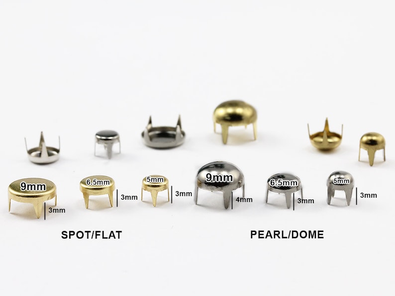 Pearl Studs Bedazzler Nailhead Stud Setter Tool Handpress Kit Over 1400 Gold Spot Silver