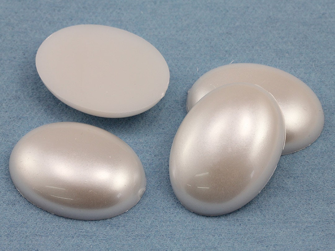 120 Cabochon Ovali Acrilici 14x10 Mm – Retro Piatto, Colori Assortiti – Allstarco