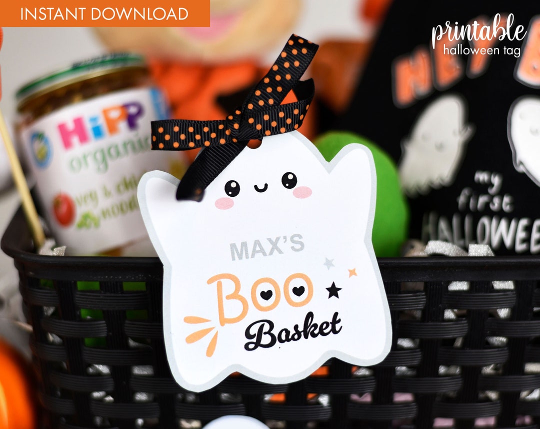 Printable Boo Basket Tag Personalized - Il 1080xN.5418813044 Pys2 