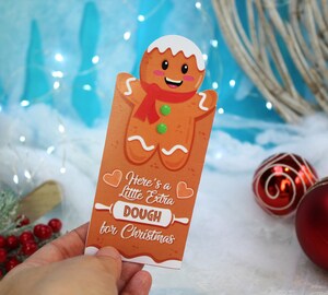 Porte-billets De Noël (2 Pièces) Avec 10 Emplacements Cartes - Enveloppes Cadeaux Originales Rouge Et Vert