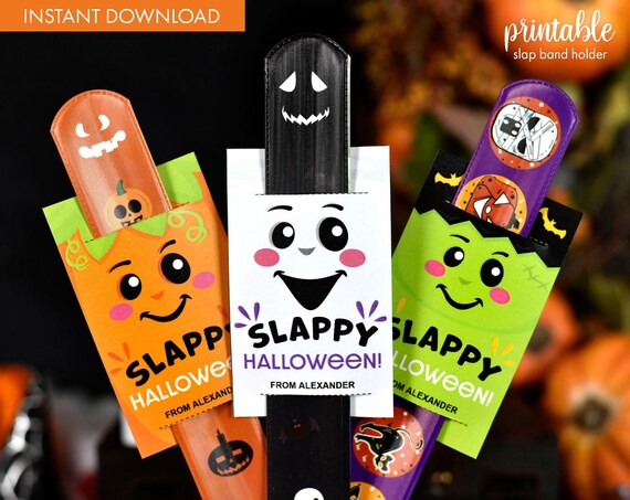 LovesTown 64 braccialetti schiaffi di Halloween, 36 braccialetti di