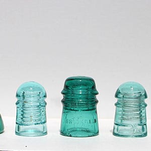 Glass insulators - 5 for 1 price