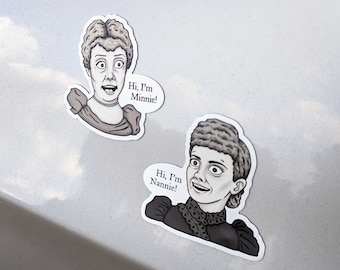 Minnie & Nannie 2 MAGNET Pack - Last Podcast on the Left Inspired
