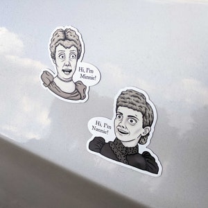 Minnie & Nannie 2 MAGNET Pack - Last Podcast on the Left Inspired