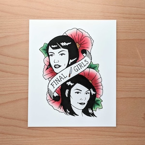 Georgia & Karen Final Girls Print