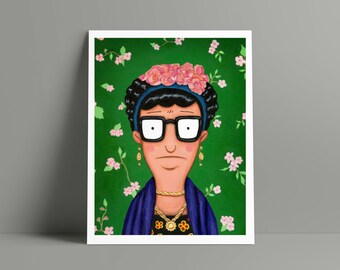 Tina Iconic Art Woman Print
