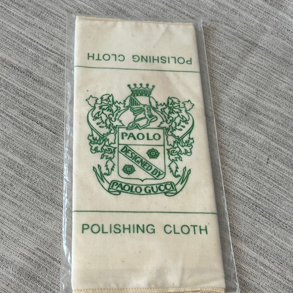 Paolo Gucci Polishing Cloth