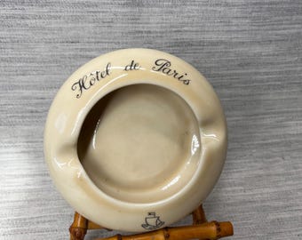 Vintage Hotel de Paris Ashtray