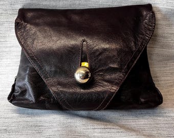 Vintage La Borsa Modello Brown Clutch Bag