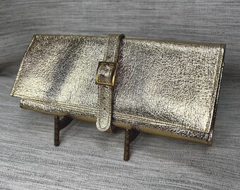 Gold St Thomas Travel Jewelry Keeper