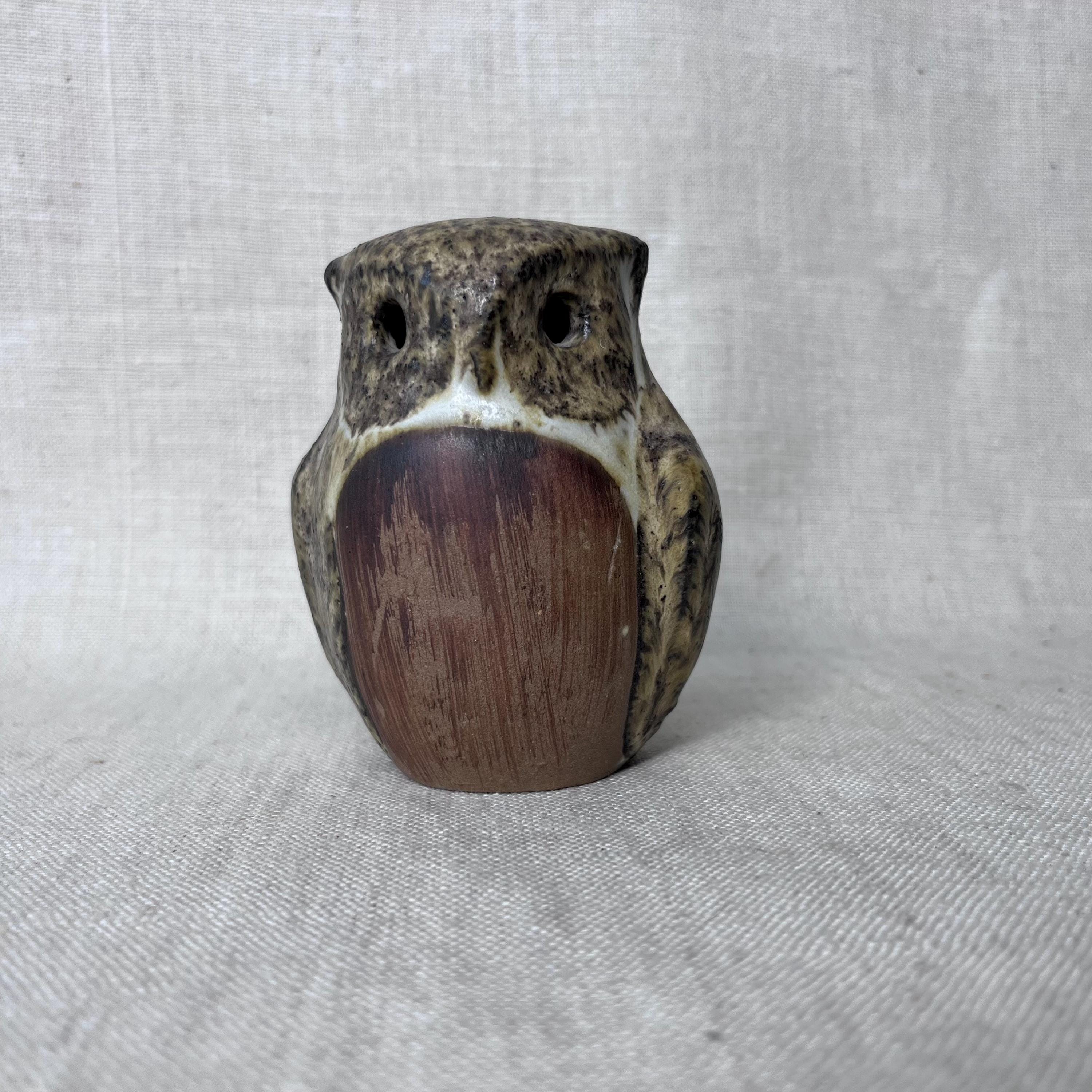 Vintage Modernist Owl by Edna Arnow