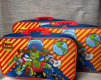 Nesting Toxic Crusaders Children's Suitcases
